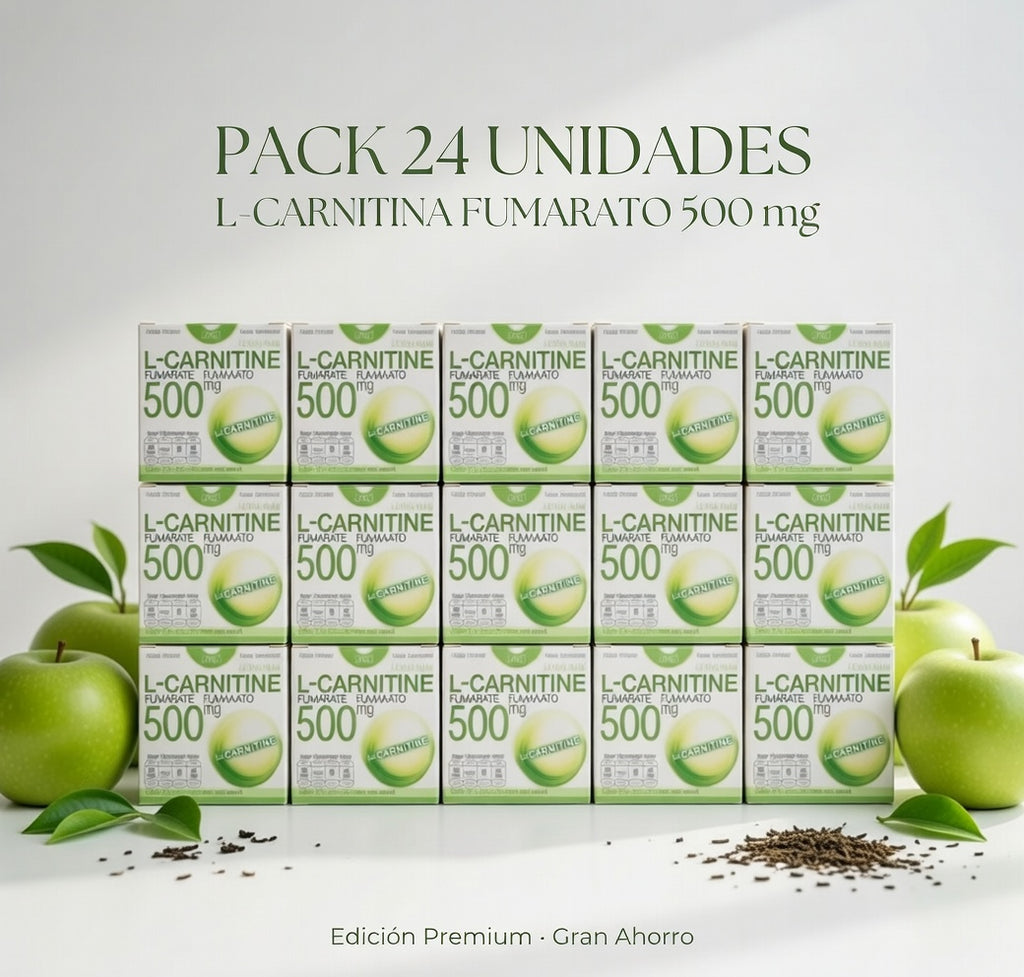 Pack de 24 unidades L-Carnitina Fumarato