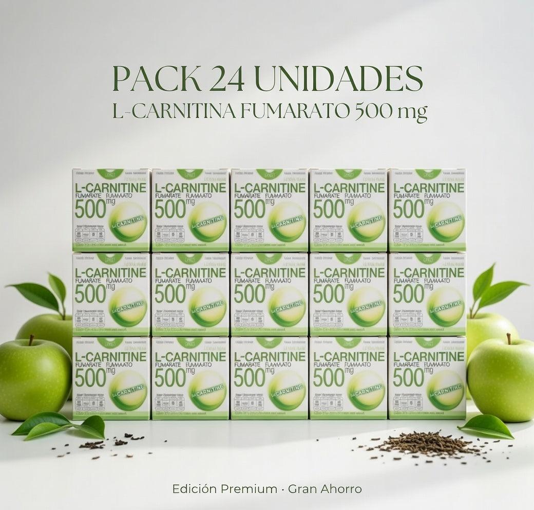 l carnitina fumarato Pack de 24 unidades L-Carnitina Fumarato